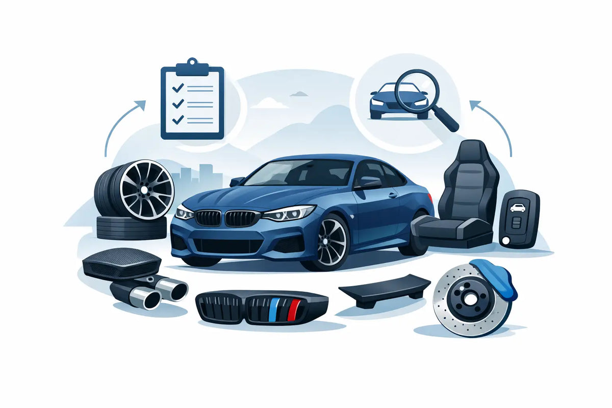מדריך התאמת אביזרי BMW לפי דגם בלי טעויות