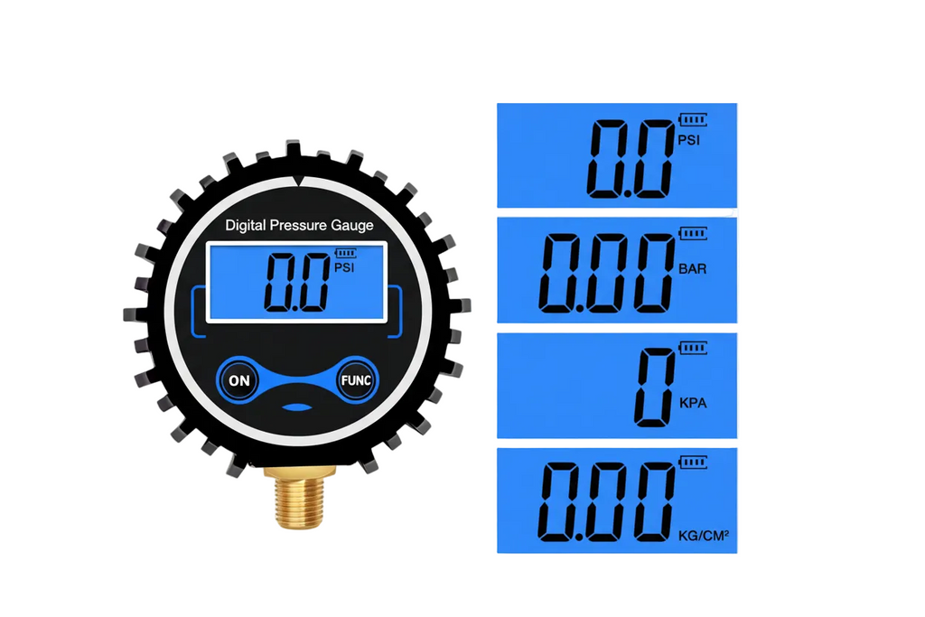 ממלא לחץ אוויר דיגיטלי עם תצוגת לד
