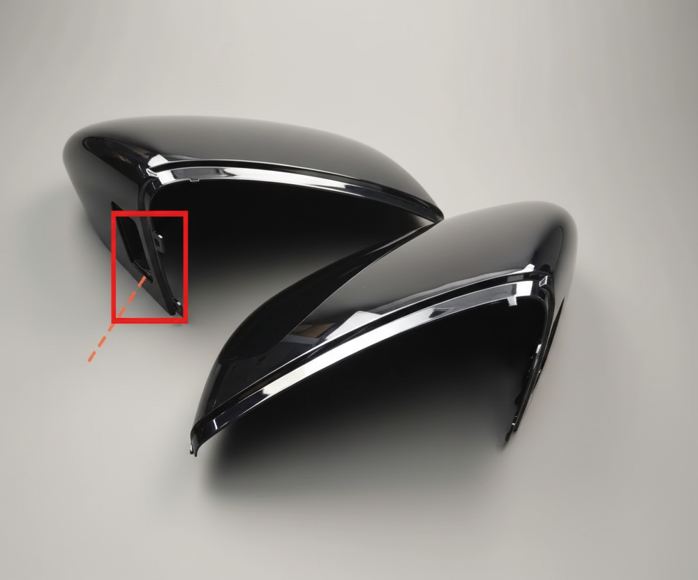 כיסוי מראה לאאודי A3 S3 RS3