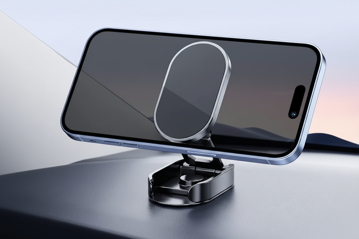 מתקן לטלפון נייד נשלף